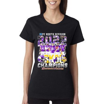 Nfc North Division 2022 Skol Champions Minnesota Vikings Women Lady T-Shirt