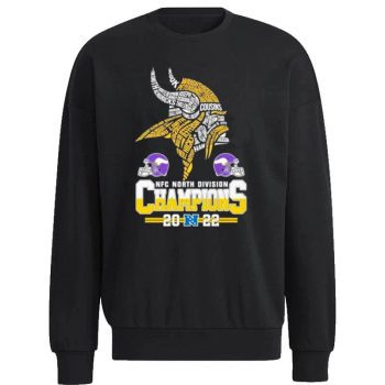 Nfc North Division Champions 2022 Minnesota Vikings Logo Unisex Sweatshirt