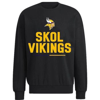 Nffl Minnesota Vikings Team Slogan Skol Vikings Unisex Sweatshirt