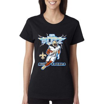 Nfl Blitz Alvin Kamara New Orleans Saints Women Lady T-Shirt