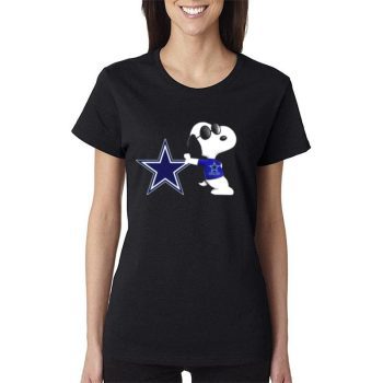Nfl Dallas Cowboys Snoopy 2022 Women Lady T-Shirt