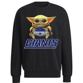 Nfl Football New York Giants Baby Yoda Star Wars 2023 Unisex Sweatshirt