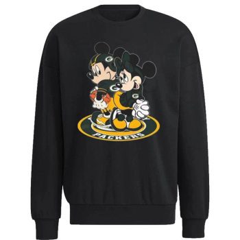 Nfl Green Bay Packers Mickey Mouse And Minnie Mouse Unisex Sweatshirt