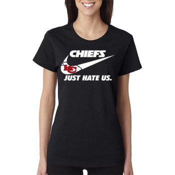 Nike Kansas City Chiefs Hate Us Women Lady T-Shirt
