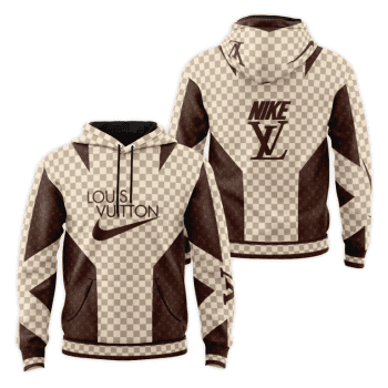 Nike Louis Vuitton Unisex Pullover 3D Hoodie Luxury Brand Gifts 2023-24 IHT3065