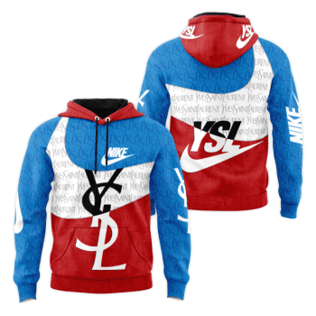 Nike Yves Saint Laurent Unisex Pullover 3D Hoodie Luxury Brand Gifts 2023-24 IHT3086