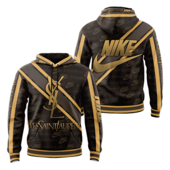 Nike Yves Saint Laurent Unisex Pullover 3D Hoodie Luxury Brand Gifts 2023-24 IHT3087