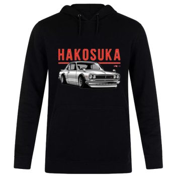 Nissan Skyline Hakosuka Gt R Kpgc 10 Unisex Pullover Hoodie