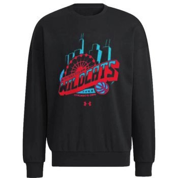Northwestern Wildcats Under Armour Chicago Cityscape Champion Keough Naughton Unisex Sweatshirt