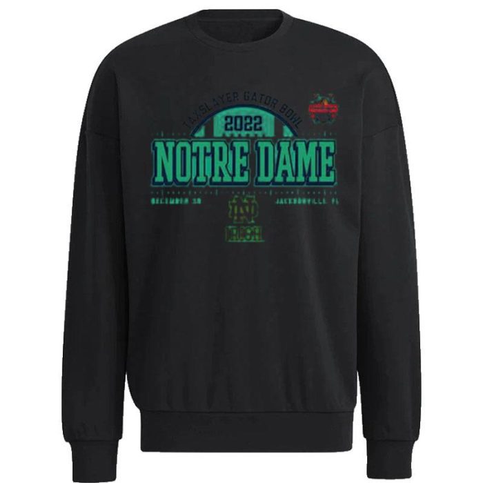 Notre Dame Fighting Irish Taxslayer Gator Bowl Bound 2022 Unisex Sweatshirt