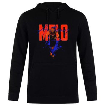 Number 7 New York Knicks Carmelo Anthony Unisex Pullover Hoodie