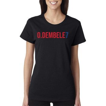 O Dembele 7 2223 Season Barcelona Women Lady T-Shirt
