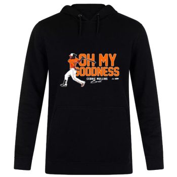 Oh My Goodness Cedric Mullins Baltimore Orioles Unisex Pullover Hoodie