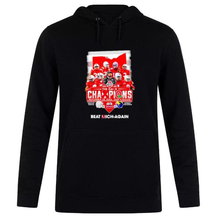 Ohio State Buckeyes 2022 The Game Champions Unisex Pullover Hoodie