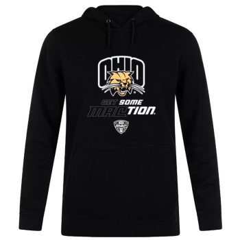 Ohio University Bobcats NCAA Maction Unisex Pullover Hoodie