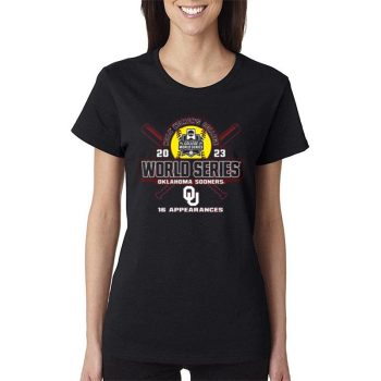 Oklahoma Sooners College World Series Bound 2023 Women Lady T-Shirt