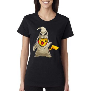 Oogie Boogie Pikachu Women Lady T-Shirt