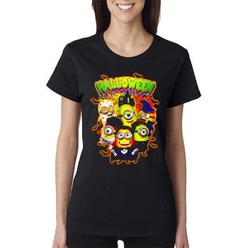 Otto Minions Halloween Disney Women Lady T-Shirt