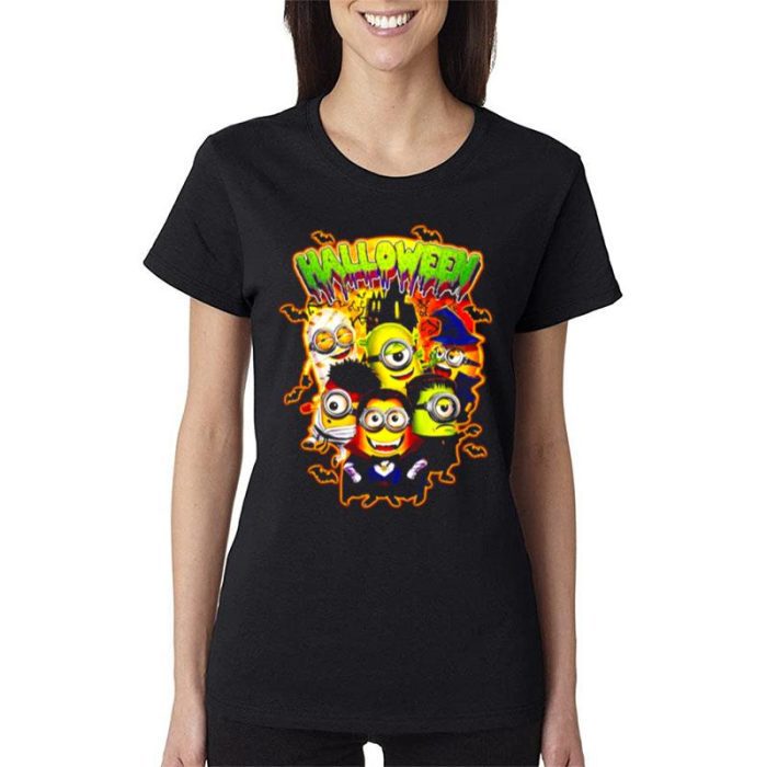 Otto Minions Halloween Disney Women Lady T-Shirt