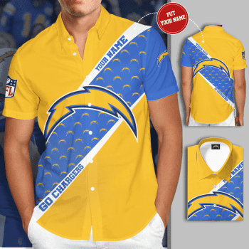 Personalized Los Angeles Chargers Football Team Unisex 3D Pullover Hoodie IHT1545