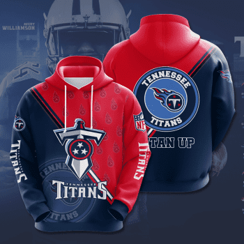 Personalized Tennessee Titans Football Team Titan Up Unisex 3D Pullover Hoodie IHT1637