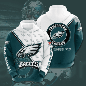 Philadelphia Eagles Football Team Unisex 3D Pullover Hoodie IHT1524