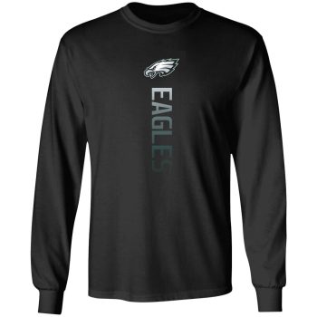 Philadelphia Eagles Vertical Design Unisex LongSleeve Shirt
