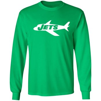 Retro New York Jets Softstyle Shirt Classic Throwback Ny Zach Wilson Unisex LongSleeve Shirt