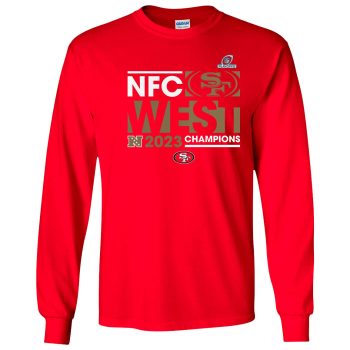 San Francisco 49ers 2023 Nfc West Division Champions Conquer Unisex LongSleeve Shirt