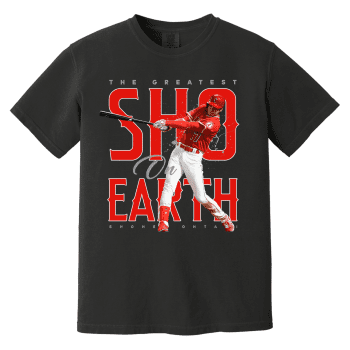 Shohei Ohtani #17 Los Angeles Angels Sho On Earth Unisex T-Shirt For Fan