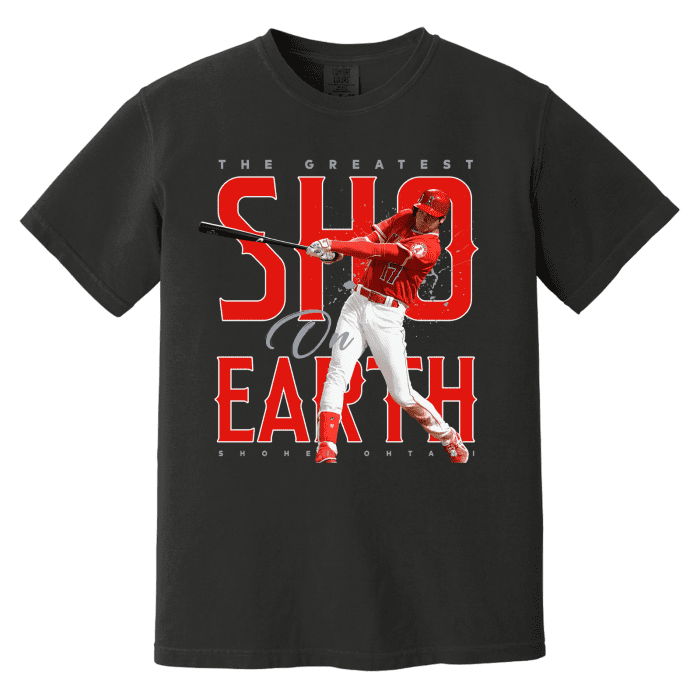 Shohei Ohtani #17 Los Angeles Angels Sho On Earth Unisex T-Shirt For Fan