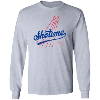 Shohei Ohtani Los Angeles Dodgers #17 Baseball Shotime Unisex LongSleeve Shirt