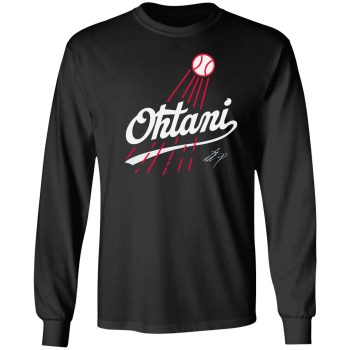 Shohei Ohtani Los Angeles Dodgers #17 Baseball Signature Unisex LongSleeve Shirt