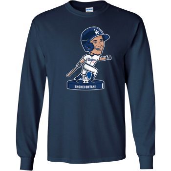 Shohei Ohtani Los Angeles Dodgers Bobblehead Unisex LongSleeve Shirt