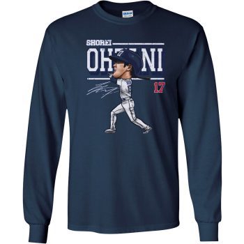 Shohei Ohtani Los Angeles Dodgers Cartoon Unisex LongSleeve Shirt