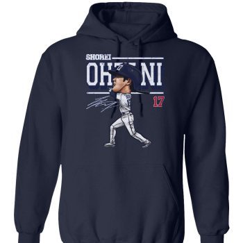 Shohei Ohtani Los Angeles Dodgers Cartoon Unisex Pullover Hoodie