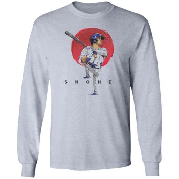 Shohei Ohtani Los Angeles Dodgers Shohei Sun Unisex LongSleeve Shirt