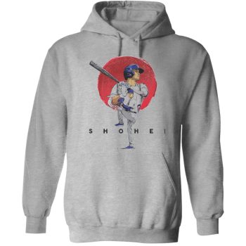 Shohei Ohtani Los Angeles Dodgers Shohei Sun Unisex Pullover Hoodie