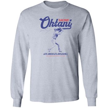 Shohei Ohtani Los Angeles Dodgers Vintage Unisex LongSleeve Shirt