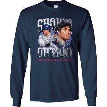Shohei Ohtani Los Angeles Dodgers Vintagee Unisex LongSleeve Shirt