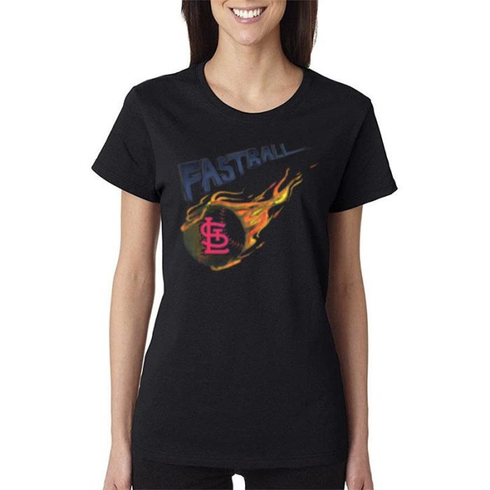 St. Louis Cardinals Fastball 2023 Women Lady T-Shirt