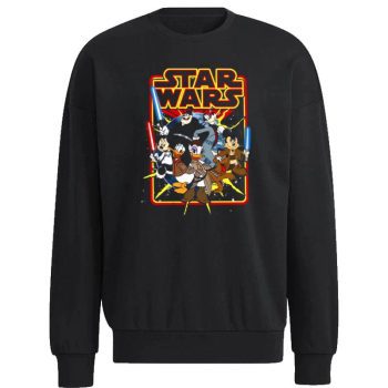 Star Wars Mickey Disney Characters Unisex Sweatshirt