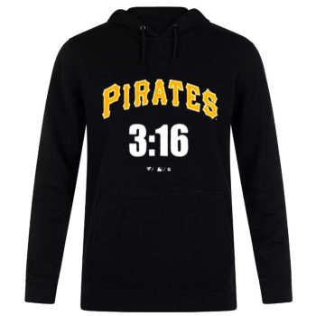 Stone Cold Steve Austin Pittsburgh Pirates Fanatics Branded 3 16 Unisex Pullover Hoodie Unisex Pullover Hoodie