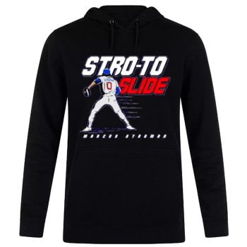 Stro To Slide Marcus Stroman Chicago Cubs Unisex Pullover Hoodie Unisex Pullover Hoodie