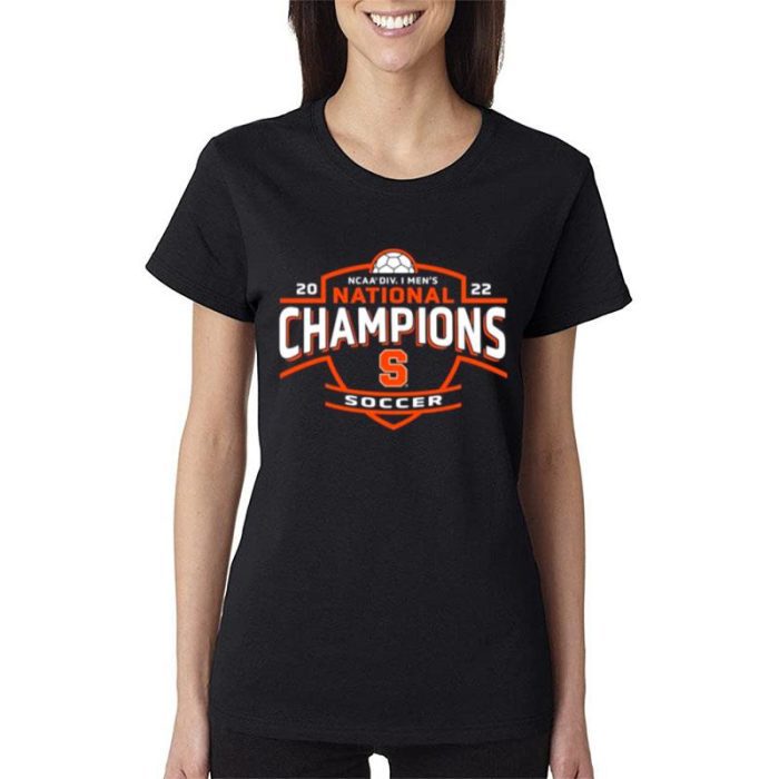 Syracuse Orange Ncaa Div I  Soccer National Champions 2022 Women Lady T-Shirt