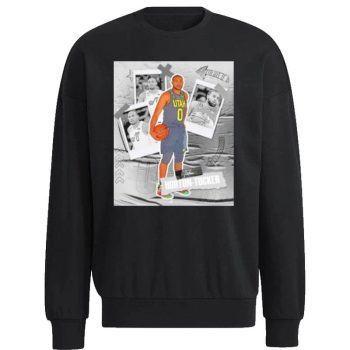 Talen Horton Tucker Utah Jazz Basketball Paper Poster Unisex Sweatshirt