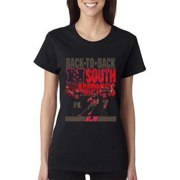 Tampa Bay Buccaneers Back To Back Nfc South Champions Women Lady T-Shirt