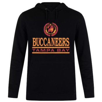 Tampa Bay Buccaneers Crest National Football League 2022 Logo Unisex Pullover Hoodie