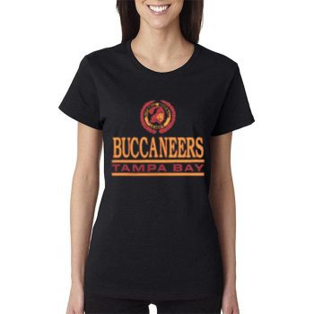 Tampa Bay Buccaneers Crest National Football League 2022 Logo Women Lady T-Shirt