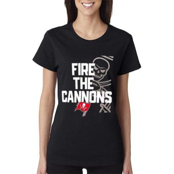 Tampa Bay Buccaneers Fire The Cannons Spor Women Lady T-Shirt